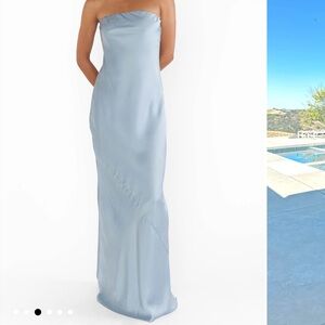 Steel Blue Lux Show me your mumu dress